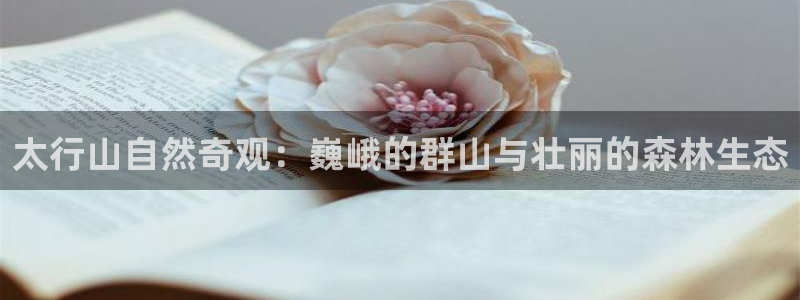 c新宝GG：太行山自然奇观：巍峨的群山与壮丽的森林生态