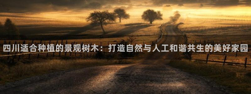 新宝_GG奇迹：四川适合种植的景观树木：打造自然与人工和谐共生的美好家园
